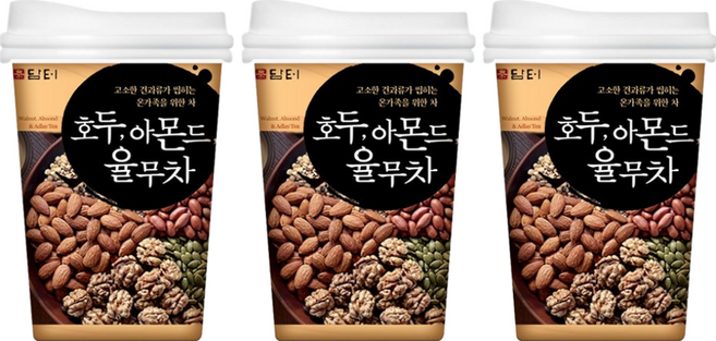 담터 호두 아몬드 율무차 원컵 30g 3개입