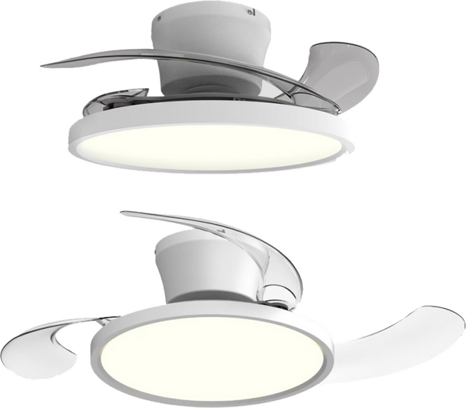 에어룩스 폴더블 실링팬 스마트폰 앱연동 AIRLUX FOLDABLE 자동접힘 더슬림한 BLDC 저소음 모터 저전력 천장형 선풍기, 40 3엽날개