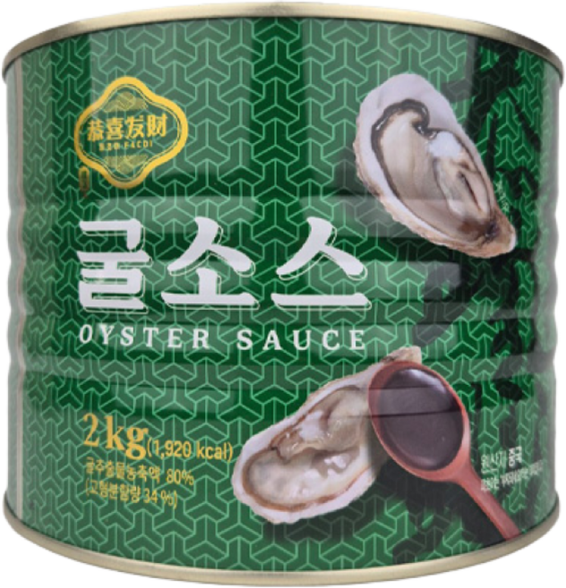 파초이 굴소스 2kg, 1개