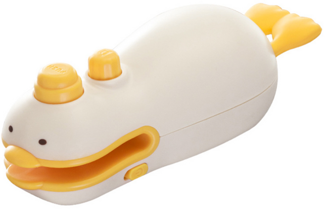 트리오즈 귀여운 휴대용 오리 비닐접착기 실링기 비닐 밀봉기