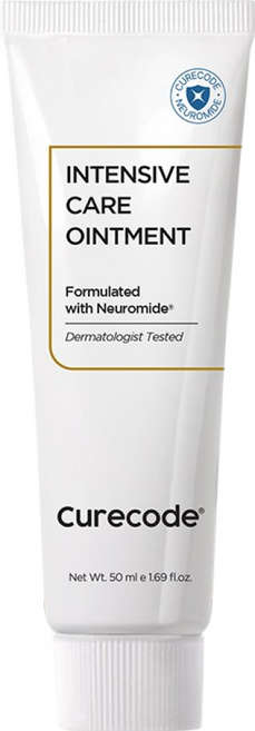큐어코드 인텐시브 케어 오인트먼트 l 극건성 l 민감 피부용 l 저자극 l 고보습 l 보호막 크림 l 피부 장벽 개선 l 집중 케어, 1개, 50ml