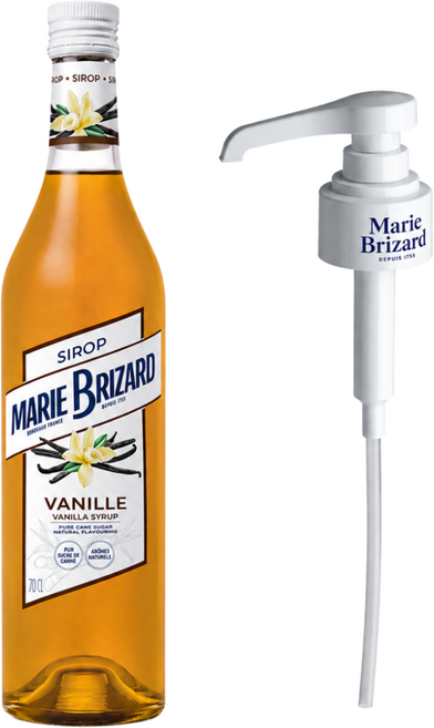 [전용 펌프 증정] 마리브리자드 바닐라 시럽 700ml, 1개