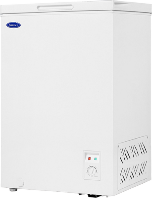 캐리어 미니 소형 냉동고 CSBM-D100WO2 다목적 아이스크림 업소용 가정용 냉장고 화이트 자가설치