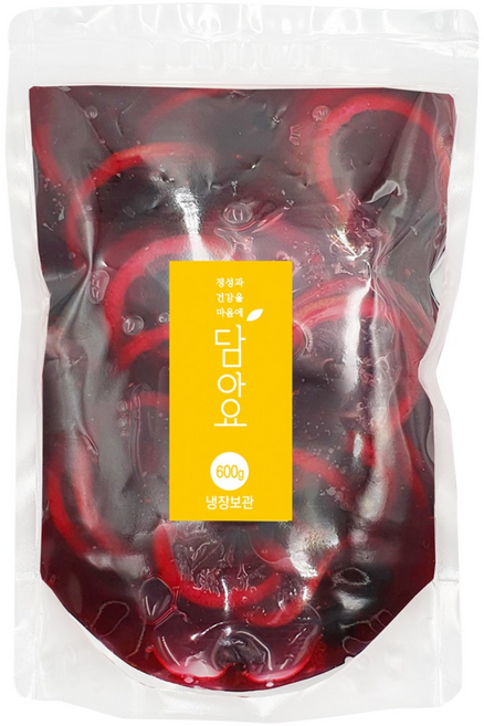 담아요 수제 베리청, 1개, 600g