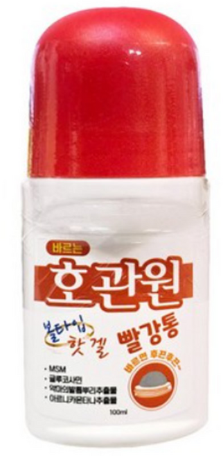 바르는 호관원 빨강통 롤타입 100ml, 1개