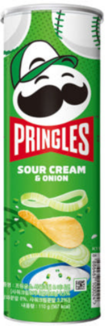 프링글스 5종 중 1개, 양파맛