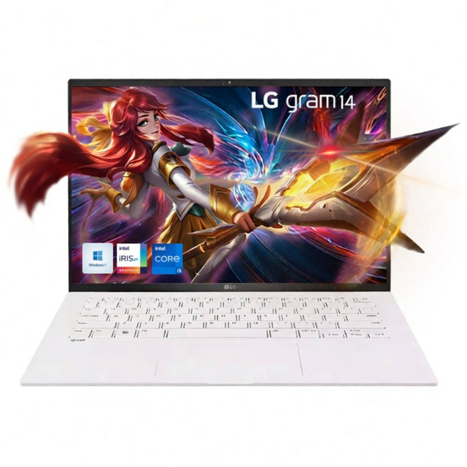 중고 LG그램 14Z90Q i5-12세대 RAM16GB NVME256/512GB 14인치 윈도우11 무선마우스증정, WIN11 Pro, 16GB, 256GB, 화이트