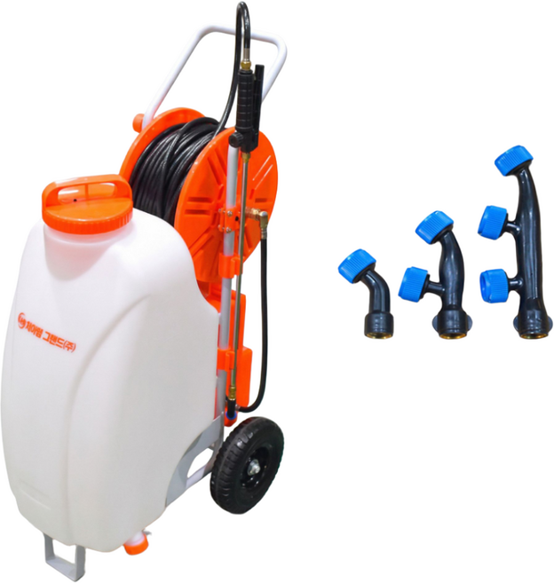 마끼다 배터리 호환 압축 분무기 XF-45MH 밀차형 45L 충전 전동 분무기 베어툴(배터리X 충전기X), 흰색, 1개