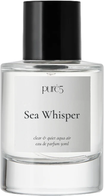 PURE5 청량한 허브 아쿠아 비누향 향수 오드퍼퓸 SEA WHISPER 50ml, 1세트 - 쿠팡