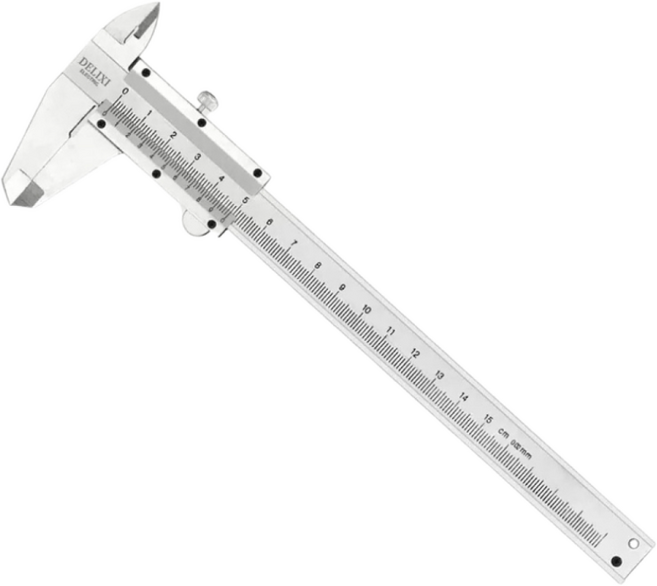 DELIXI 100%정품 델리시 전문가용 노기스 30cm 정밀 측정 버니어 캘리퍼스 한국만물상, 1개, 300mm