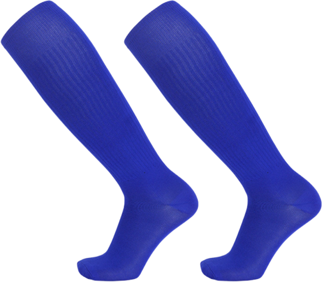 삼바쓰 남성 사회인야구 입문용 장목 야구 양말, 3개, 블루