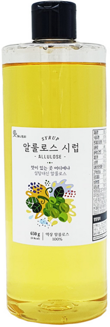 허니트리 키토 알룰로스 시럽, 650g, 1개