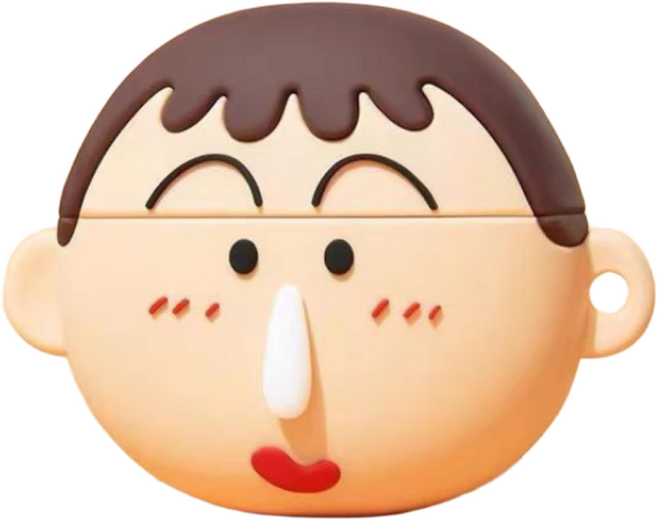 개구쟁이친구들 에어팟케이스 프로3 전용 + 에어팟 청소키트, 콧물얼굴, 에어팟프로3