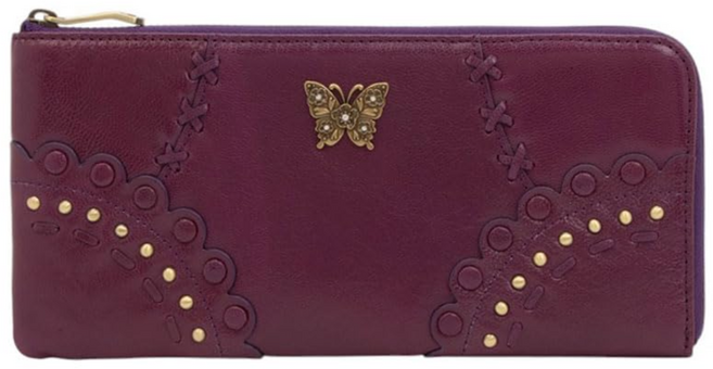 [안나 수이] 지갑 마틸다 와인