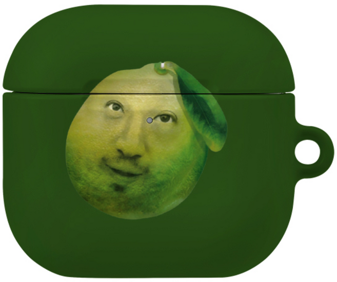 [어프어프X침착맨] 에어팟 하드 이어폰 케이스, [어프어프X침착맨]폭력 레몬맨, 에어팟 3세대