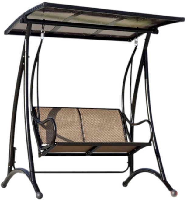 데일리나라 흔들의자 흔들그네 2인용 3인용 그네의자 마당의자 북유럽 안락의자, 일반형, 하와이안 스윙2인, 1개