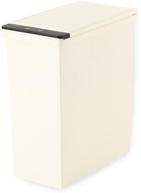 가정용 재활용 분리수거함 40L 45L 50L 휴지통 상업용 쓰레기통 업소용, 아이보리, 베이직팝업 45L, 1개
