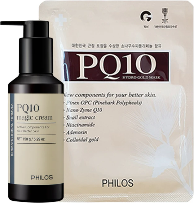 PQ10 매직크림 + 골드팩 1장, 150ml, 1개 - 쿠팡