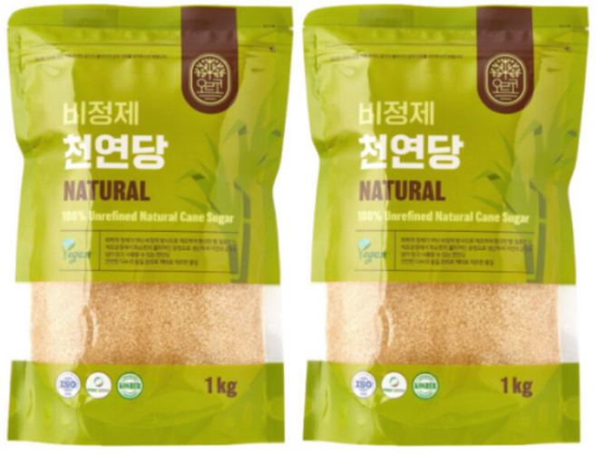 오르코 원당(천연당) 1kgx2봉, 1kg, 2개