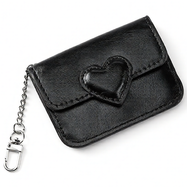 오우하하 가죽 키링 여성 카드지갑