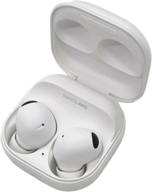 삼성 버즈2프로 중고 정품 왼쪽 오른쪽 본체 충전케이스 풀세트, 본체(충전케이스), 필요해요, 화이트