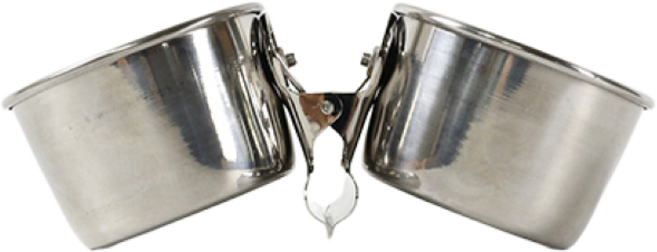 집게식 스텐 모이통 (2구미니), 1개