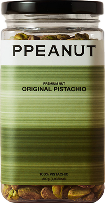 피피넛 100% 오리지널 피스타치오, 1개, 300g