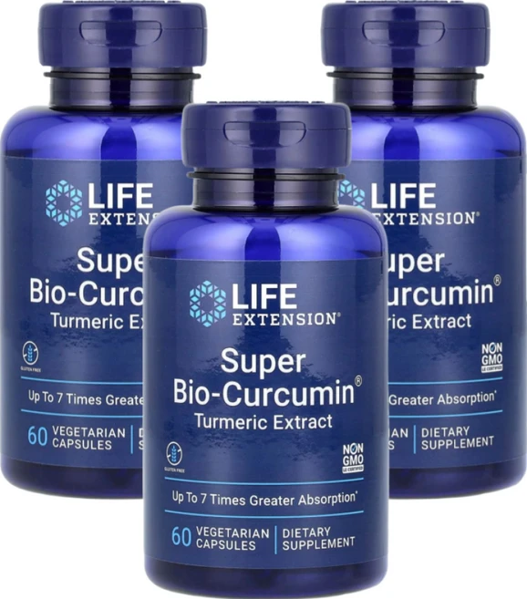 3개 라이프익스텐션 BCM95 슈퍼바이오 커큐민 380mg 60캡슐, 60정 - 쿠팡