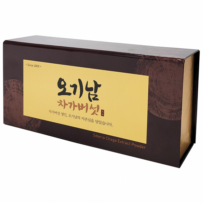 오기남 프리미엄 차가버섯추출분말 100g, 4개, 25g