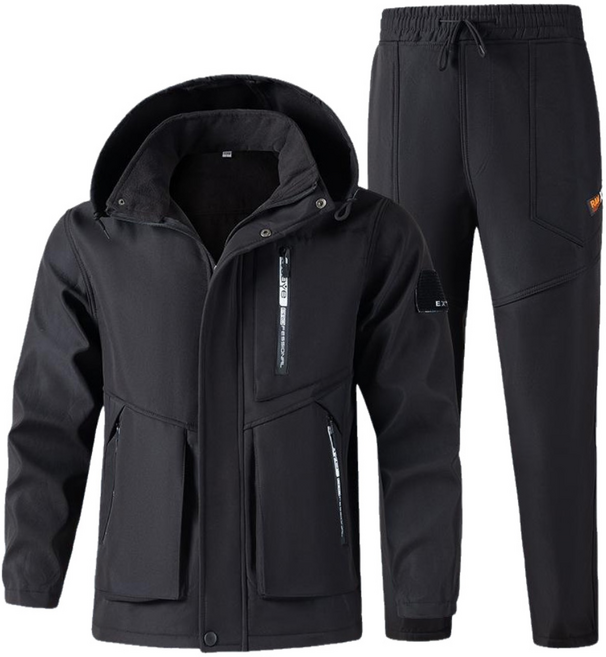 TLB 윈터맥스 방수 아웃도어 작업복 세트 겨울 방풍 기모 겨울 낚시복