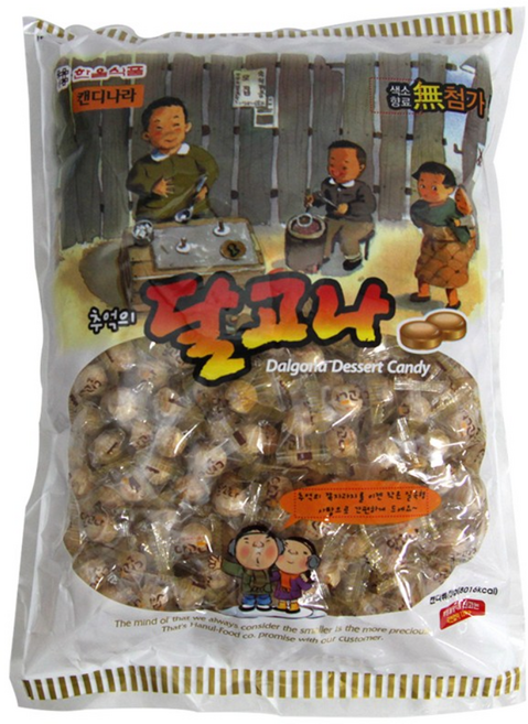 한울식품 추억의 달고나, 2kg, 1개