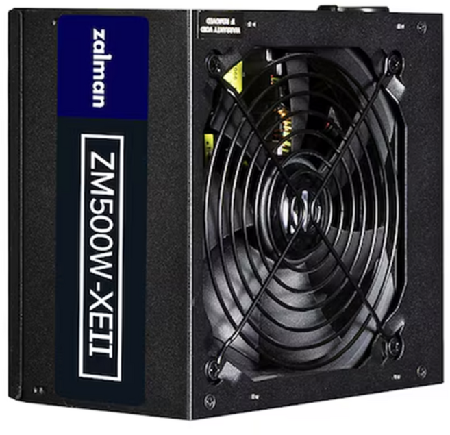 잘만 ZM500W-XEII 정격파워 컴퓨터 파워 부품