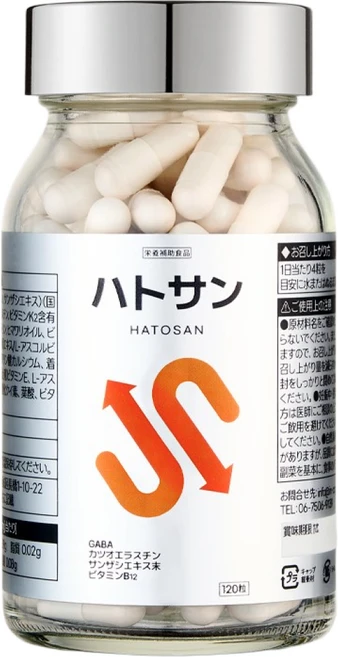 일본 하토산 혈압 고혈압 혈관 영양제 120정 약 1개월분 산사나무 가바 가다랑어 엘라스틴 은행나무잎 비타민K B, 1개 - 쿠팡