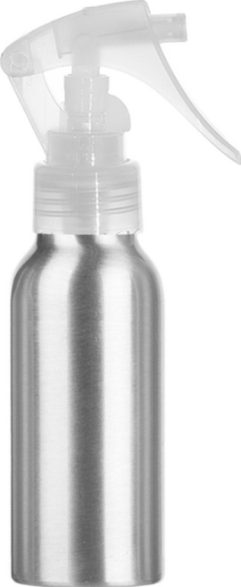 [허브스프레이] 알루미늄용기 미니건스프레이(S형) 30ml 50ml 60ml 100ml 120ml 150ml 250ml 290ml 500ml, 1개, 투명캡