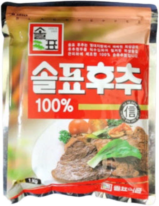 솔표 후추, 1kg, 8개