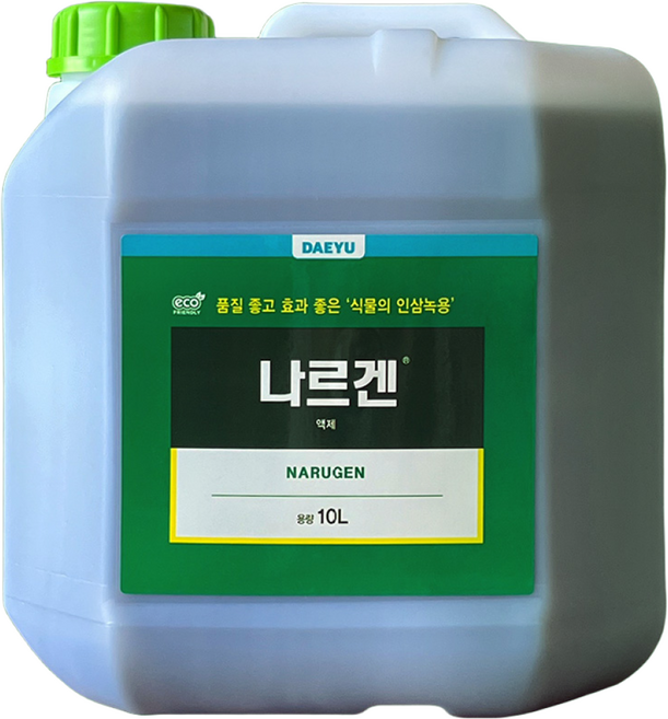 대유 나르겐 10L [26년생산] 대용량 자운영 농축성분 작물 복합활력제품, 1개