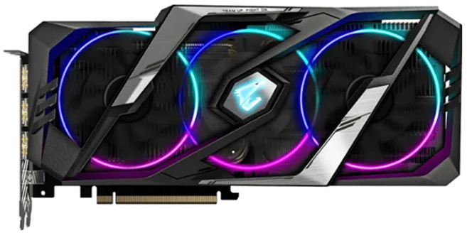 [그래픽카드] 중고 기가바이트 GV-N207SAORUS-8GC NVIDIA GEFORCE RTX 2070 SUPER 8G 3쿨러, N207SAORUS-8GC