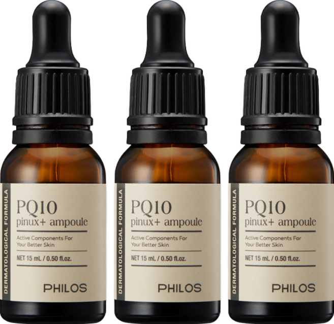 [필로스화장품] PQ10 피눅스 플러스 앰플, 3개, 15ml