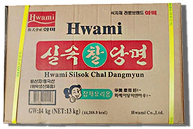 화미 실속찰당면, 1개, 14kg