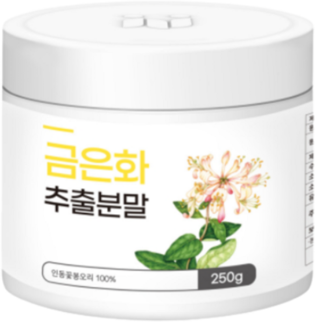 금은화분말파는곳 500g 금은화효능, 1개