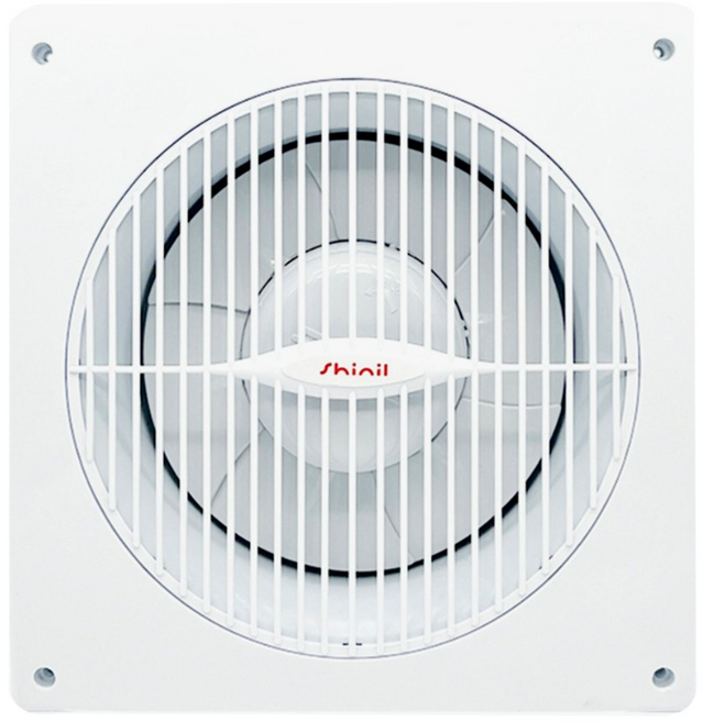 신일 자동셔터 환풍기 신일환풍기 자동개폐형 벽부형 벽환풍기, 고객직접설치, SIV-25KA(외형34cm/날개25cm)