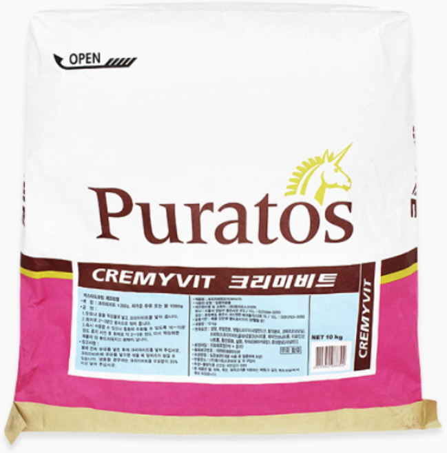 퓨라토스 프리미엄 크리미비트 (커스타드믹스), 10kg, 1개