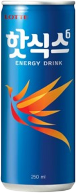 롯데칠성 핫식스, 250ml, 12개