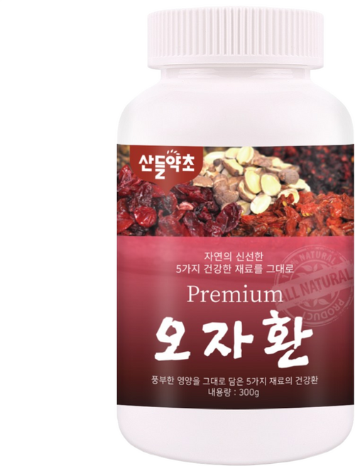 오자환 300g 구기자 오미자 복분자 산수유 연자육, 1개