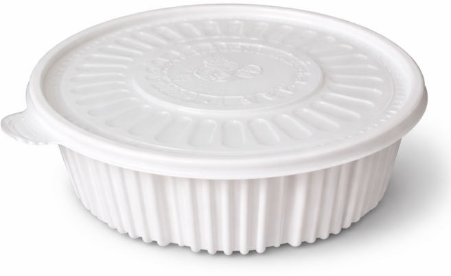 일회용 포장 용기 탕용기 BF 220파이 감자탕용기 소 백색 200세트, 1개