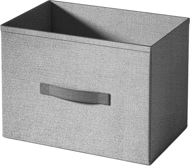 소웰홈 패브릭 다용도 수납함, 1개, 라이트 그레이A