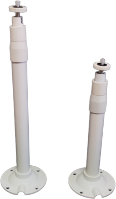 빔 프로젝터 거치대 천장 고정 브라켓, Short 27~40cm, 화이트, 1개