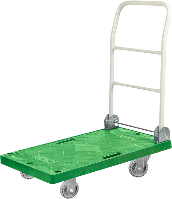 크린핏 접이식 구루마 무소음 사각대차, 1개