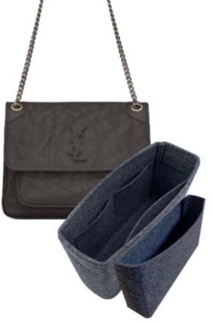 입생로랑 니키백 베이비 / 미듐 이너백 백인백 맞춤 2mm