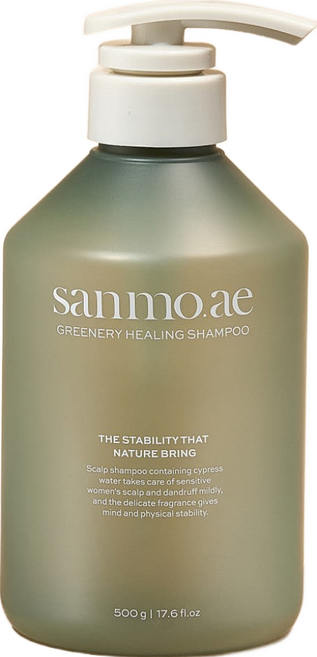 산모애 그리너리 힐링 임산부 샴푸 안심성분 출산선물, 500g, 1개